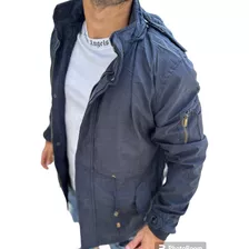 Campera Parka Sobretodo De Abrigo Importado Con Corderito 