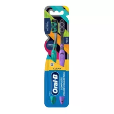 Cepillo Oral B Complete Color Collection Medio 2 Uds.