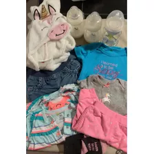 Lote De Ropa De Niña Desde 0-3 Meses, Y Testeros