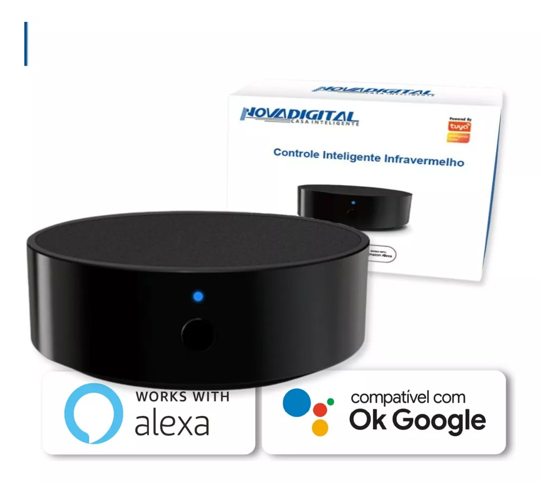Controle Remoto Ir Smart Universal Wi-fi Google Home, Alexa