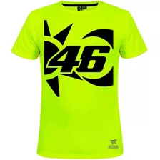 Playera Sol Y Luna Valentino Rossi Amarilla 