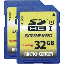 Tarjeta De Memoria Inland, 32 Gb, Sdhc, Clase 10, 2 Unidades