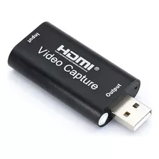 Capturadora De Video Hdmi Tipo Usb