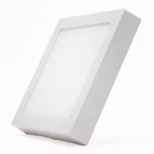 Panel Led Plafon 6w Cuadrado Luz Cálida - Glowlux - 