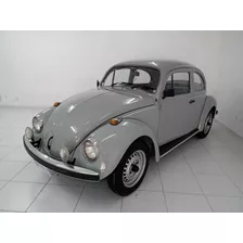 Volkswagen Fusca 1300 1983 Cinza Placa Preta Colecionador