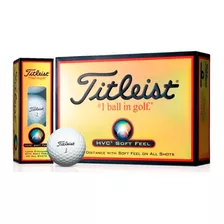 Bolas De Golfe Titleist Hvc Soft Feel Caixa C/ 12 Unid.