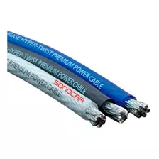 Cable Alimentación 4ga Stinger X Metro Azul Shw14b/1 Sonocar