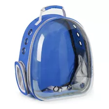 Mochila Transportadora Para Mascota Transparente Ventilada