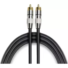 Cabo Para Subwoofer 100% Cobre Blindado Conector Rca 10m