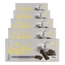 Chocolate Suíço Cailler Amargo 46% Cacau 5 Barras.