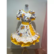 Vestido Niña Huasa/chinita Fiestas Patrias Chile Talla 14-16