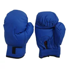 Par De Luva Muay Thai Boxe Azul Masculino E Feminino Azul