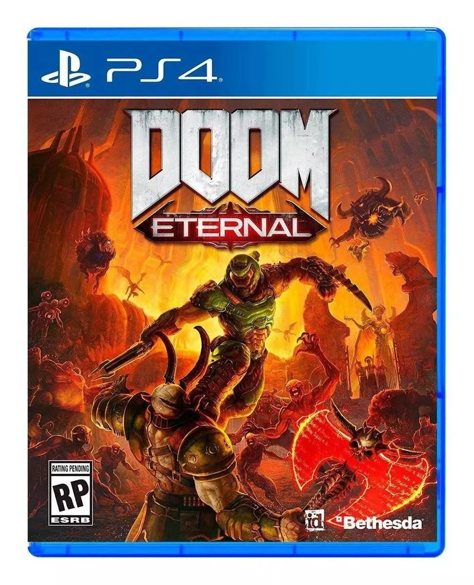 Doom Eternal Standard Edition Bethesda Softworks Ps4  Físico