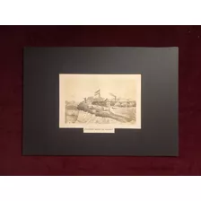 Histórico Patagonia Grabado Original C. 1880