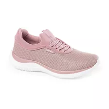 Tênis Esportivo Feminino Adrun Fit 8409f Rosa