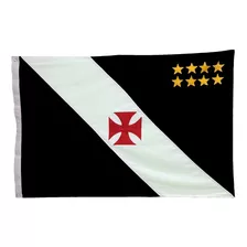 Bandeira Do Vasco Da Gama Grande 4 Panos (2,56x1,80)oficial