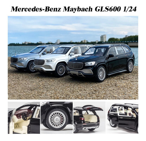 Benz Maybach Gls600 Miniatura Metal Autos Adornos Coleccion Foto 6