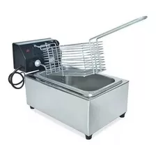 Fritadeira Industrial Gg Inox Fritadeiras Industriais 1 Cuba 3 Litros Plastico Aço Inoxidável 110v