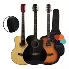 Guitarra Electroacústica Fk40j Con Funda