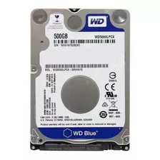 Disco Rígido Interno Western Digital Wd5000lpcx 500gb Azul