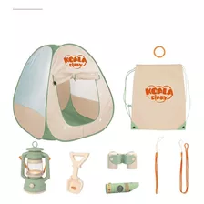 Set Tienda Camping Niños Koala + Accesorios