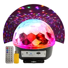 Lámpara Parlante Led Rgb Audioritmica Usb Bluetooth 