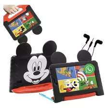 Tablet M7 3g Multilaser 32gb Wifi + Capa Mickey Mouse + Kit