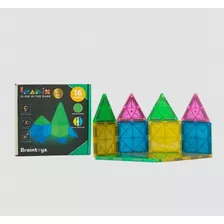 Juego Imanix Glow In The Dark 16pcs Braintoys - Peekaboo