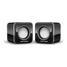 Caixas De Som 2.0 3w Rms Alimentação Usb Conexão P2 - Sp144 Cor Preto