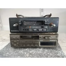 Rádio T Fitas Pioneer E Radiostar Lote Vendo Como Sucata 