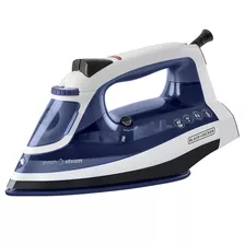 Plancha De Vapor Black And Decker Ir1920 Quita Arrugas Color Azul