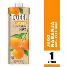 ! Jugo Tutti Naranja 100% Exprimido Sin Azucar Sin Tacc