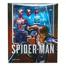 Figura De Juguete Avengers Spider Man Upgrade Suit Juego De