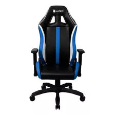 Silla Gaming Antryx Xtreme Racing Nova Color Azul Material Del Tapizado Pvc