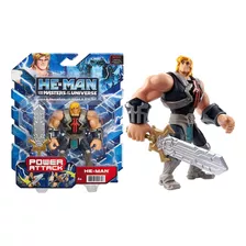 Boneco Articulado He-man 15cm Power Attack - Netflix Mattel