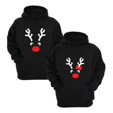 Duo 2 Sudaderas Navidad Amor Pareja Amigos Novios