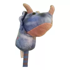 Caballo De Palo Juguete Sonido Triceratops Dinosaurio 70cm