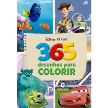 Livro 365 Desenhos Para Colorir - Disney Pixar Culturama