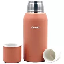 Termo Cuori Botti 750 Ml Acero Inox Tapon Cebador Azul Color Rosa Claro