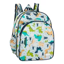 Mochila Bolsa Pequena Dino Infantil Para Passeio Escolar 