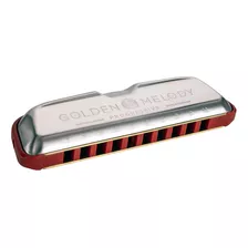 Gaita De Boca Hohner Harmônica Golden Melody C (dó) +