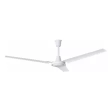 Ventilador De Techo Coolfan Greco Blanco Con 3 Aspas De Metal, 56 De Diámetro 127 v