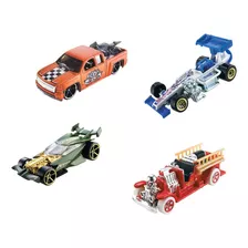 Carrinhos Hot Wheels Sortidos Com 04 Unidades - Mattel