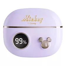 Audifonos Inalámbricos Con Bluetooth Disney- P88 Tws Violeta