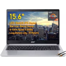 Acer Aspire 5 15.6 Fhd Ips Slim Laptop 6 Cores Amd Ryzen 5