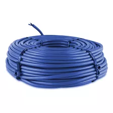 Cable Instalacion 1.00mm Azul Rolo 10mts