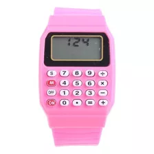 Reloj Pulsera Calculadora Vintage Retro Digital Colores