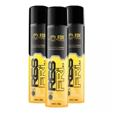 3 Óleo Resfriador De Lâmina Fox For Men Cool Care Higieniza