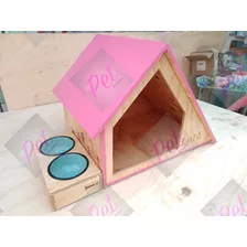 Casita Para Perritos Bbpet Modelo Cabaña