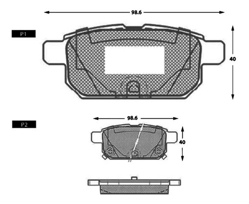 Pastilla De Freno Trasera Suzuki Swift V  1.2 2021 Foto 2